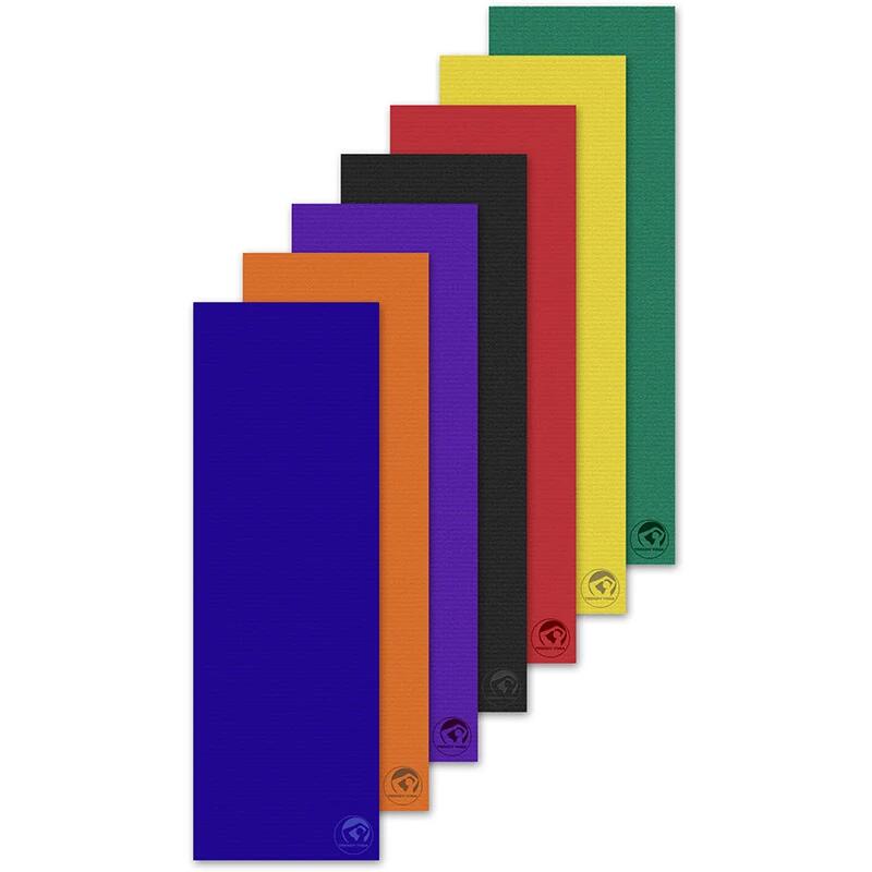 Tappetino per yoga Trendy Professional 180x60x0,5 cm arancione 3/3