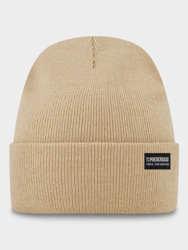 POEDERBAAS Poederbaas Muts Park Beanie Bronze
