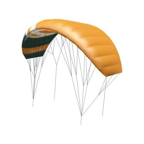 Latawiec treningowy CrossKites Quattro 3.5 Orange 4-linkowy z manetkami