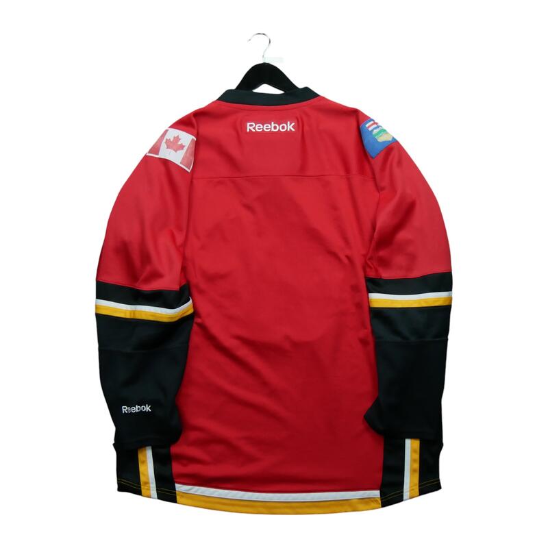 Segunda Vida - Camiseta de los Calgary Flames de la NHL Reebok - Excelente