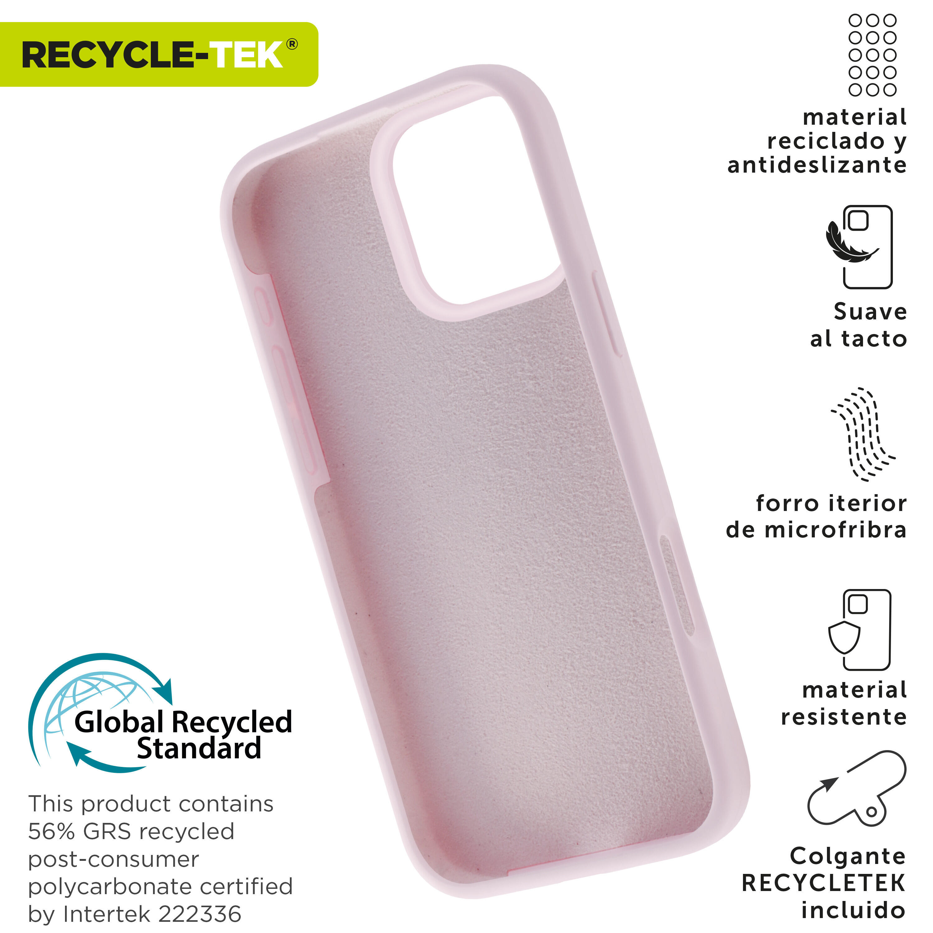 Funda Liquid Silicone compatible con Apple iPhone 16 Pro Max rosa 2/4
