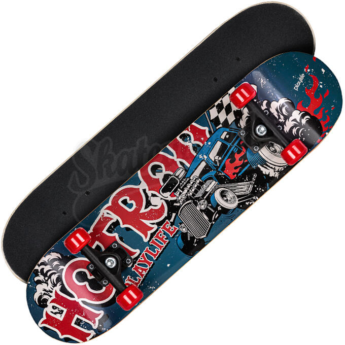PLAYLIFE Skateboard Playlife Hotrod
