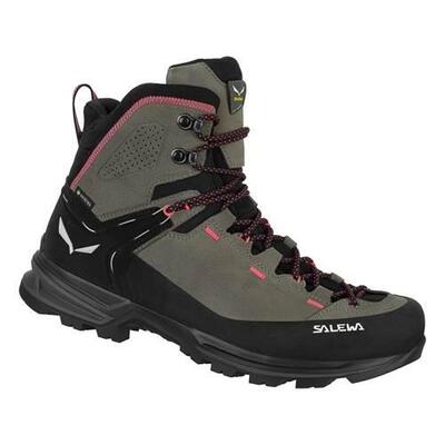 Wandelschoenen vrouw salewa mountain trainer 2 mid gore-tex bruin