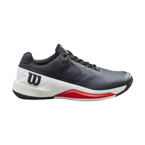 Wilson Rush Pro 4.0 Clay Wrs329440 Padelschuhe In Schwarz Und Weiss Für Damen 2/5
