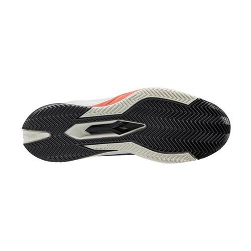 Wilson Rush Pro 4.0 Clay Wrs329440 Padelschuhe In Schwarz Und Weiss Für Damen 3/5