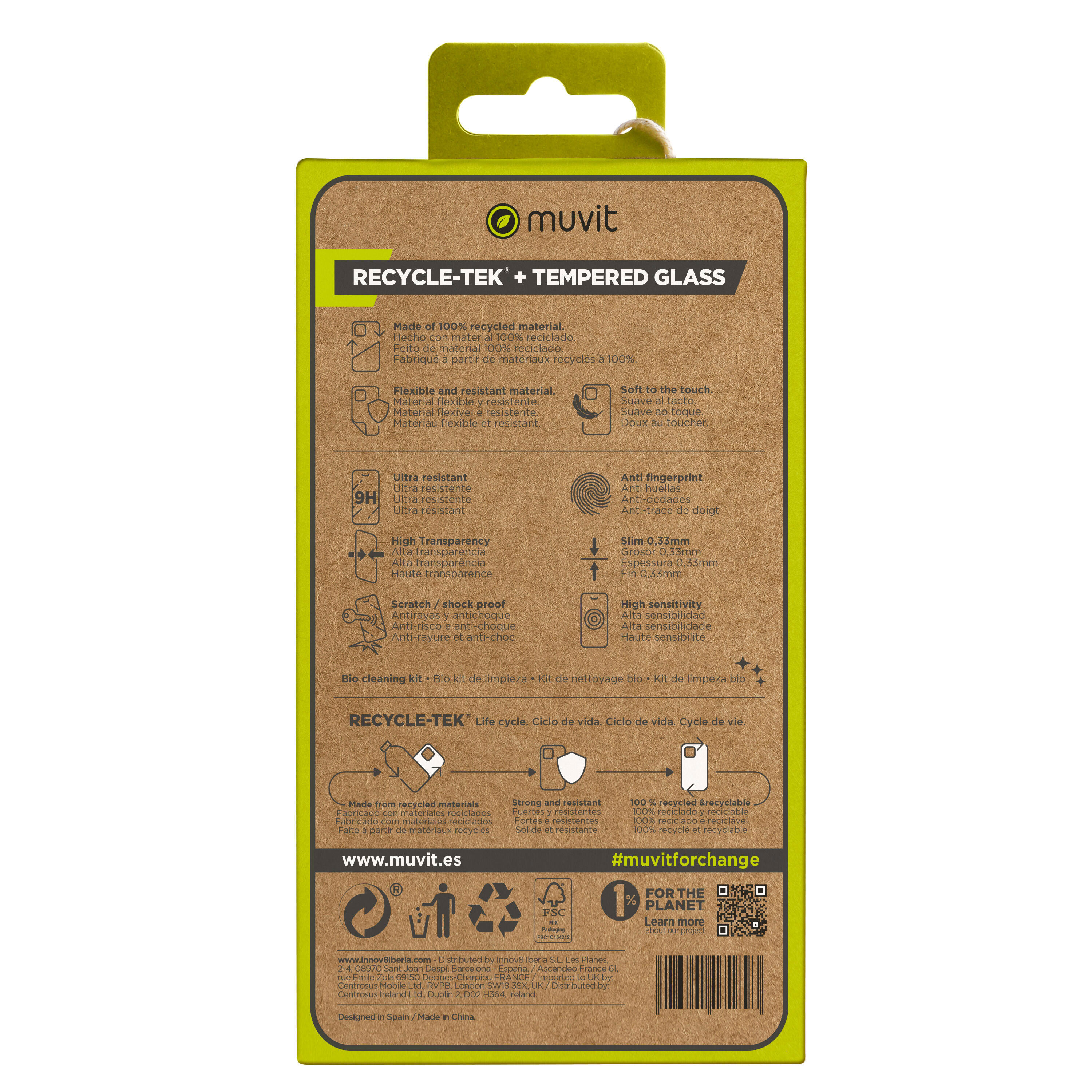 Funda compatible con Apple iPhone 15 Pro + protector de pantalla 4/4