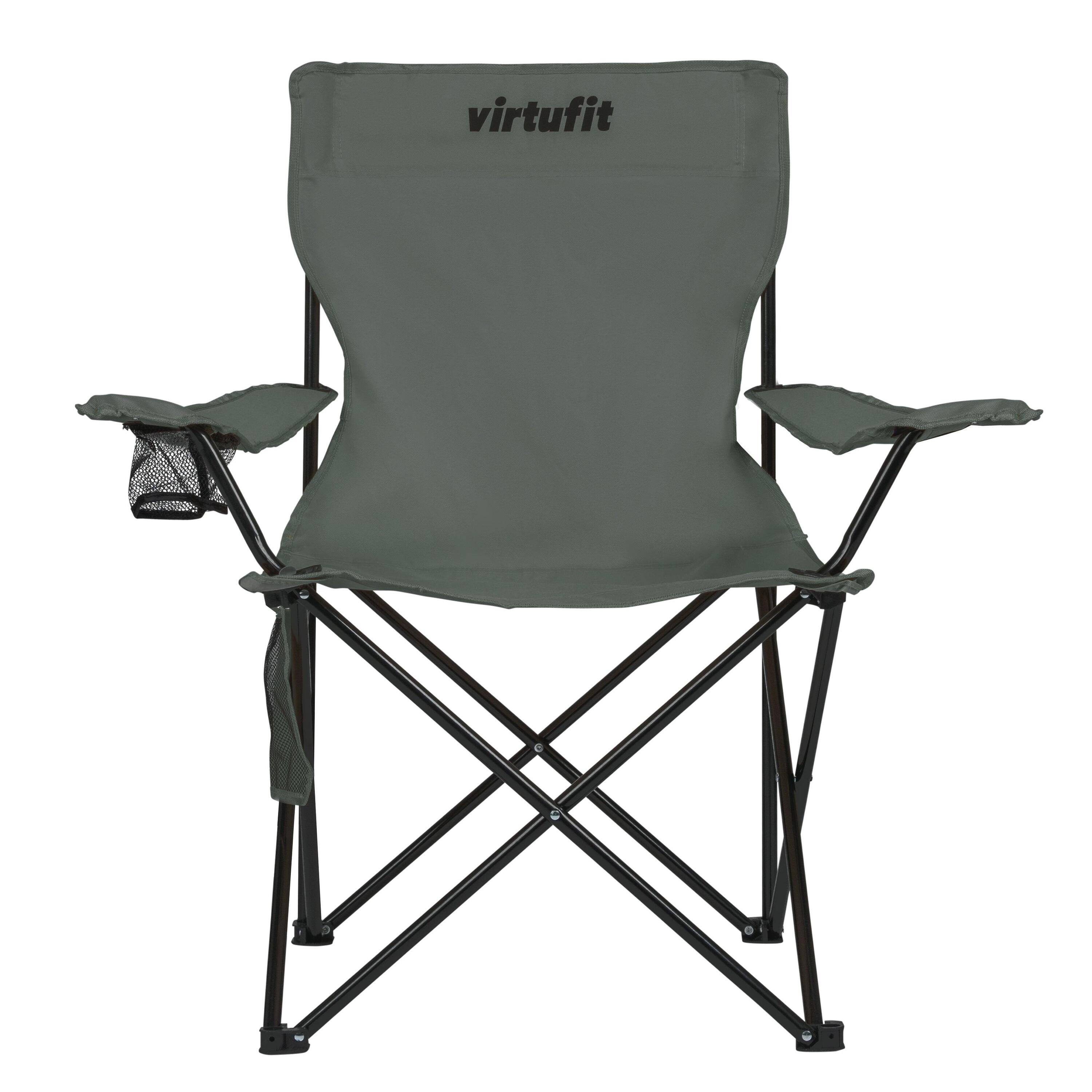 Silla de camping - Plegable - Gris 6/8