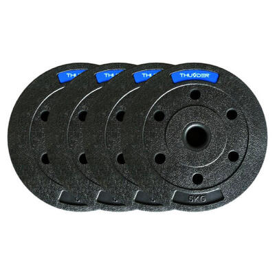 Composite gewichten set thunder set-b-01-20kg (4x5kg)