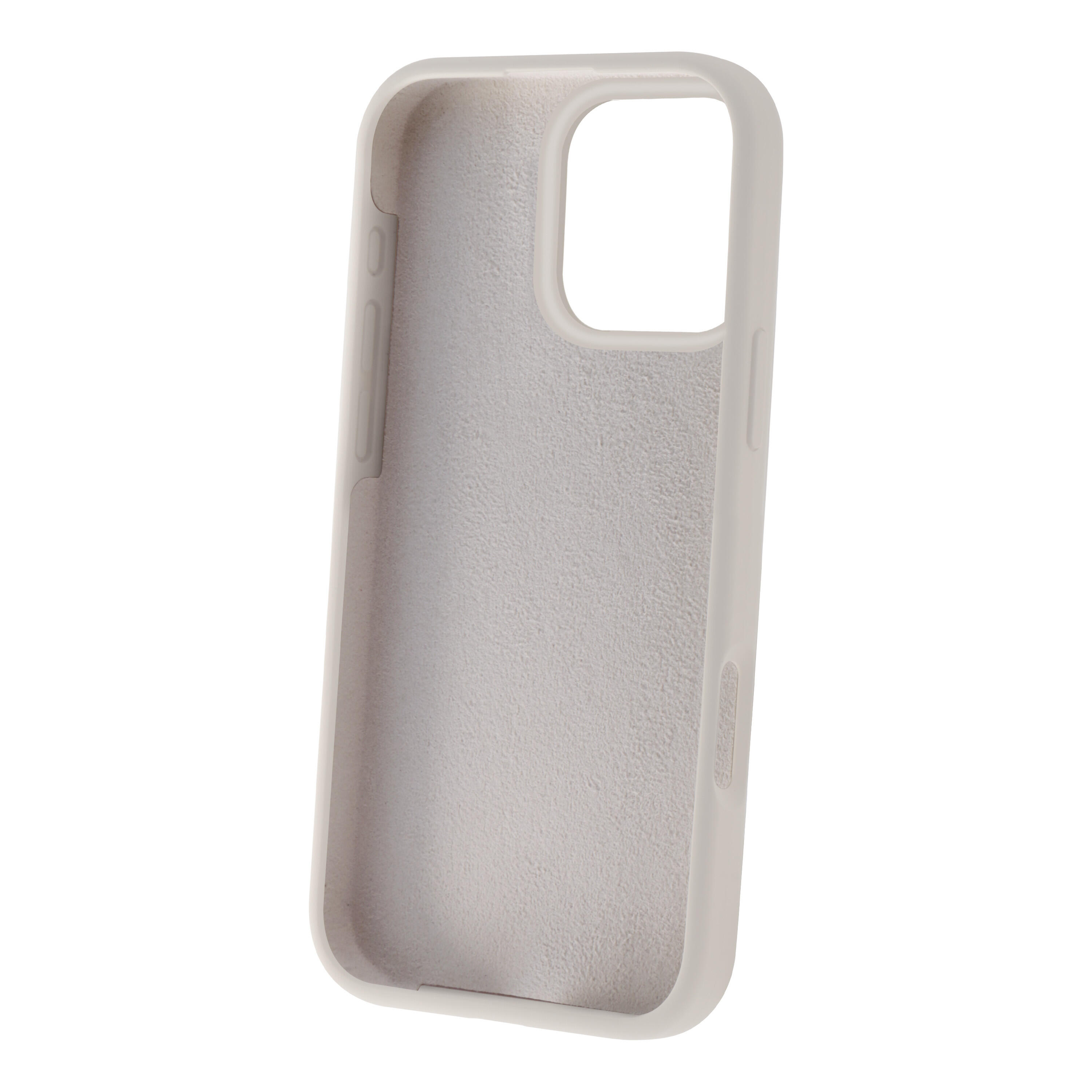 Funda recycletek Liquid Silicone compatible con Apple iPhone 16 Pro Max nude 3/4