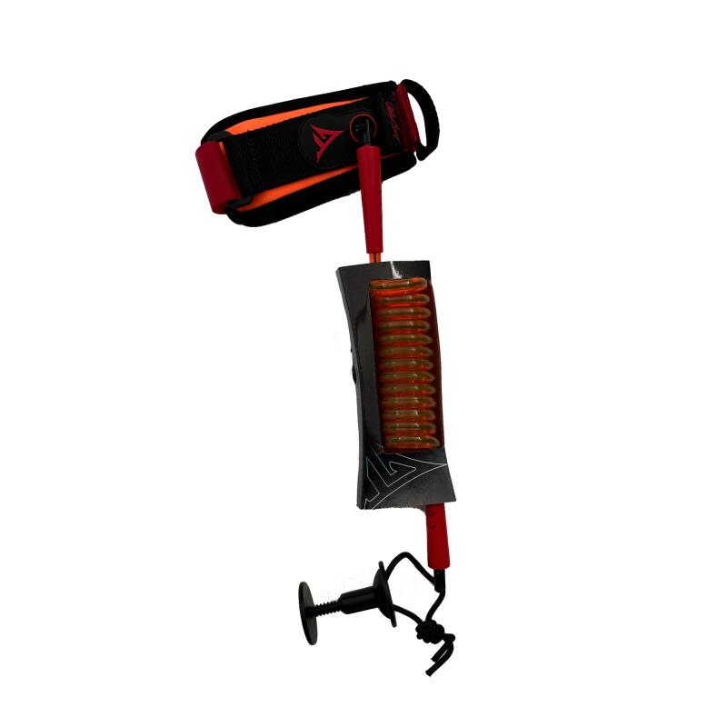 Leash GT bicep 9mm czerwony/pomarańczowy