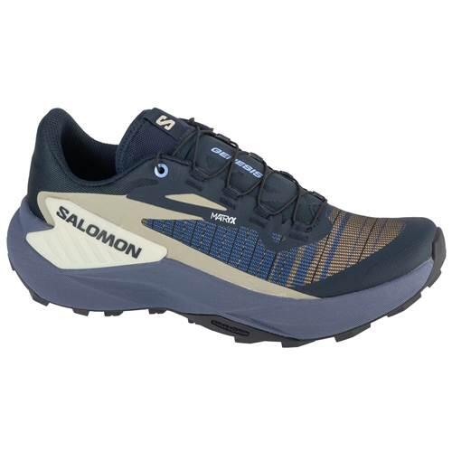 Salomon Genesis Damen Schuhe blau carbon 474432
