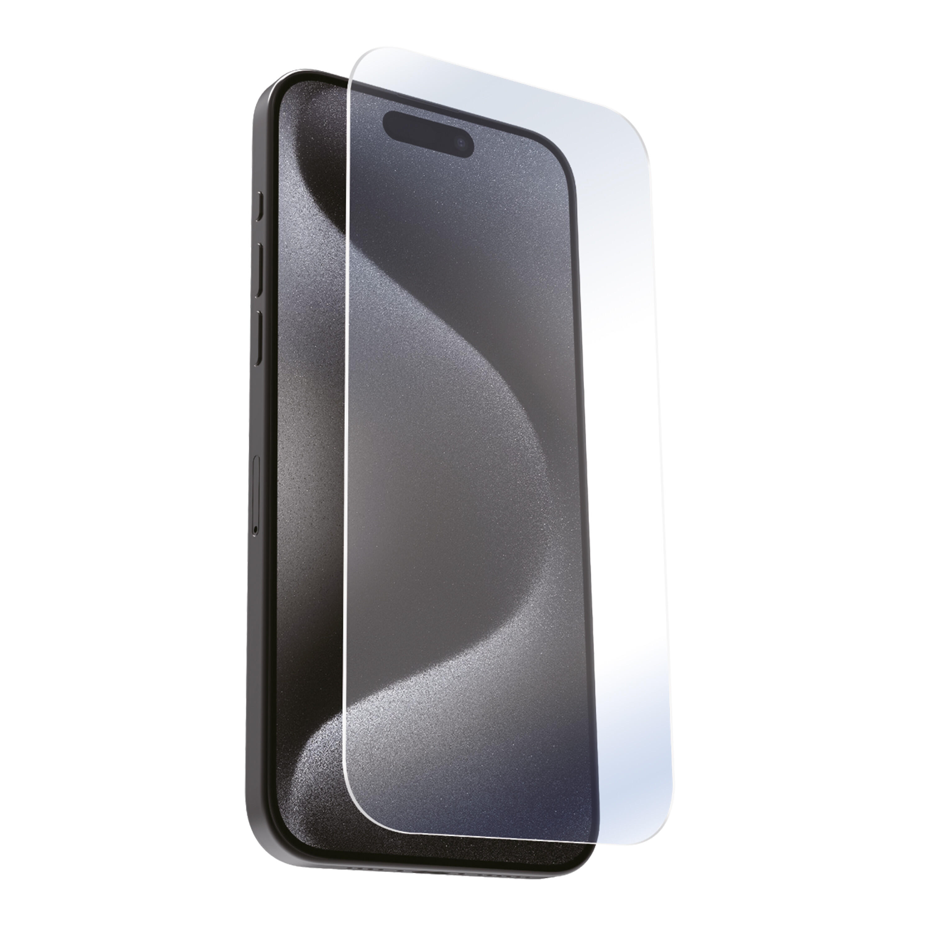 Protector pantalla recycletek compatible con Apple iPhone 16 Pro vidrio templado 3/4
