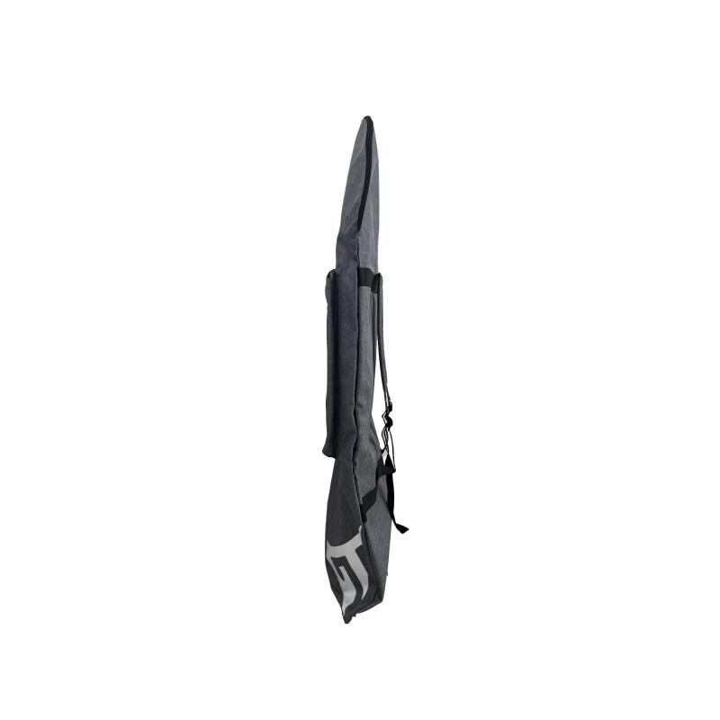 Funda GT para 2 tablas de bodyboard para uso diario gris/blanco 3/4