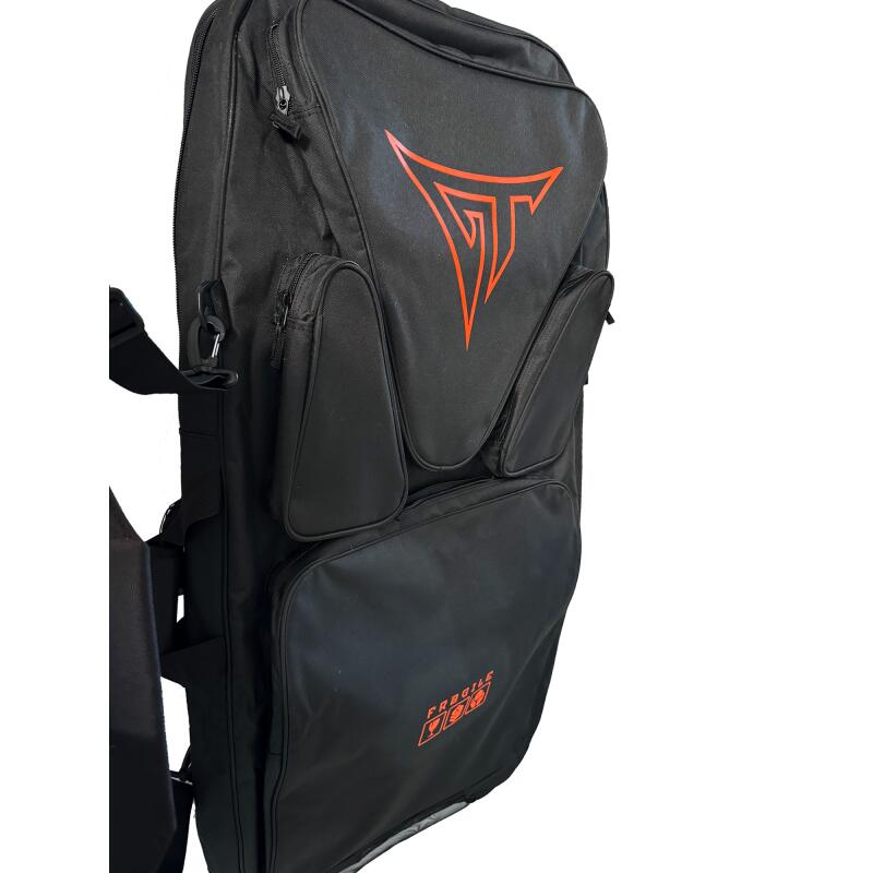 Housse de voyage GT pour 3 planches de bodyboard/accessoires noir/orange 3/5