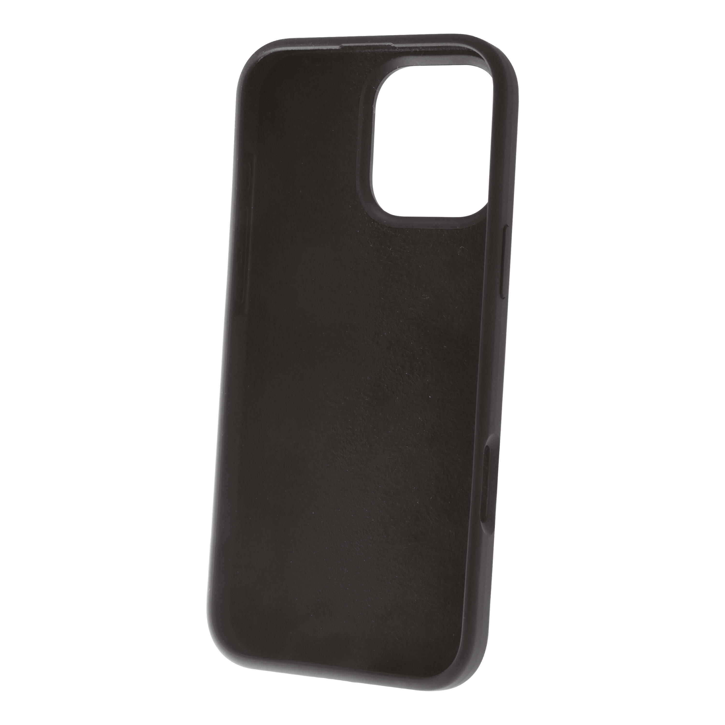 Funda recycletek Liquid Silicone compatible con Apple iPhone 16 Pro Max negra 3/4