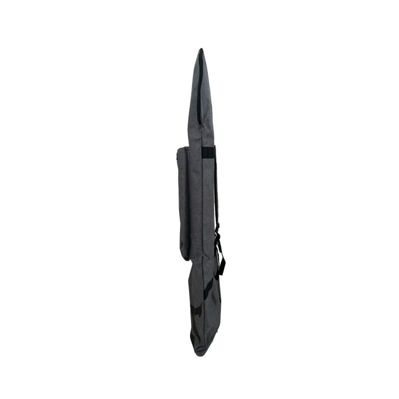 Funda GT para 2 tablas de bodyboard para uso diario gris/negro 3/4