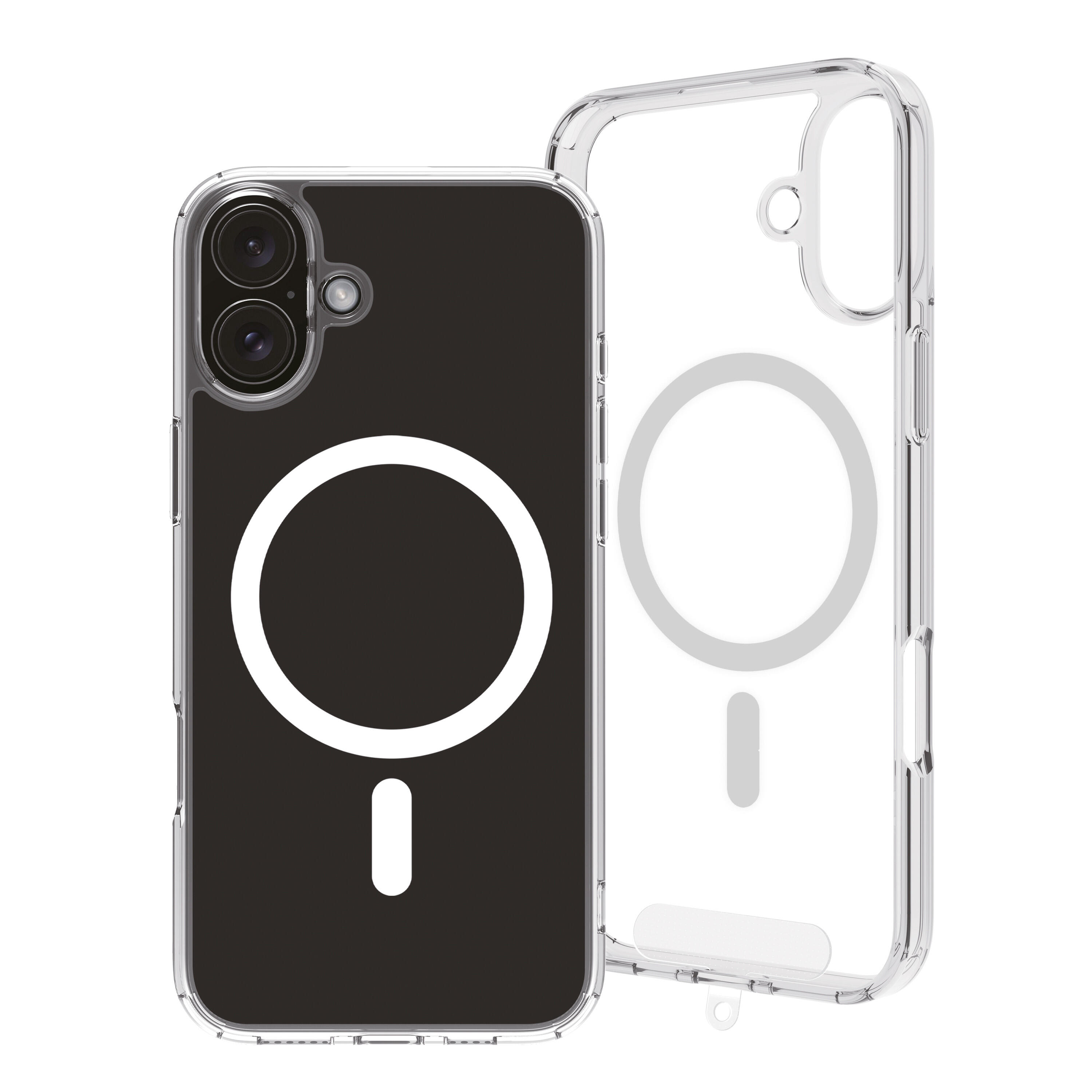 Funda recycletek Magsafe compatible con Apple iPhone 16 transparente 4/4