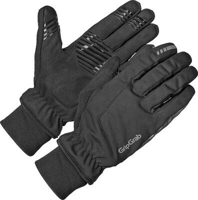 Fietshandschoenen windproof unisex - windster 2 zwart