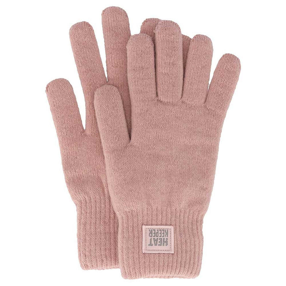 Thermo set Dames Handschoenen/Nekwarmers Roze One Size 3/4