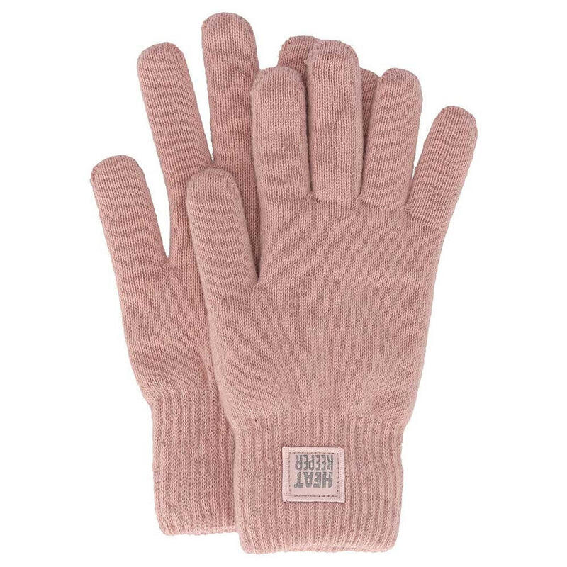 Thermo set Dames handschoenen/muts - Roze - Onesize