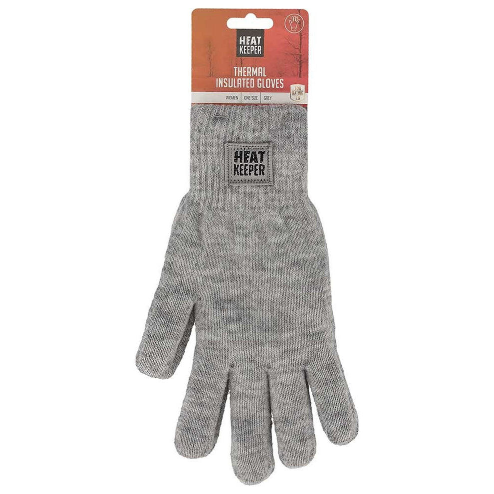 Thermo set Gants/bonnet femme - Gris - Taille unique 5/5