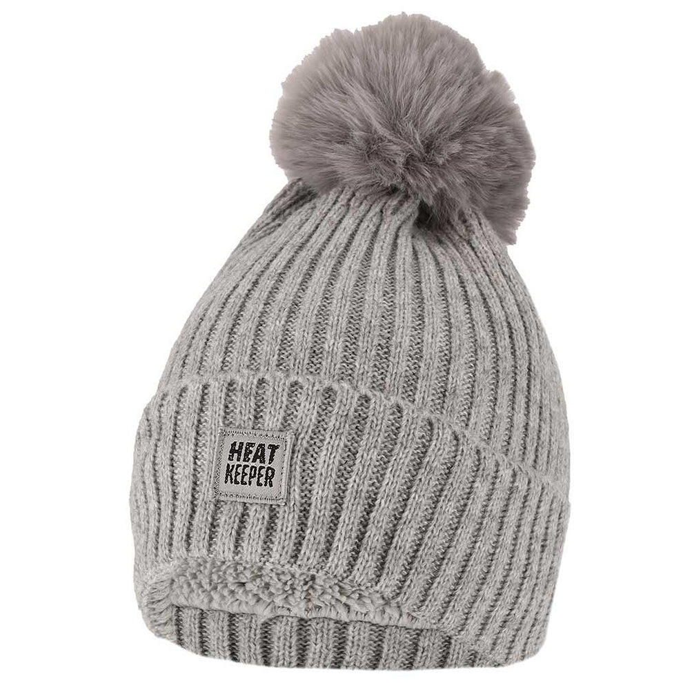 Set termico Donna - Cappello/Scaldacollo - Grigio - Taglia unica 2/5