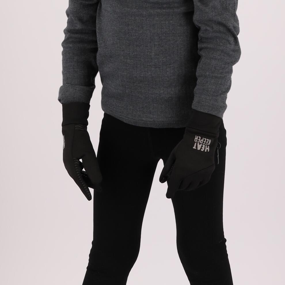 Heatkeeper - Thermo set kids - Bonnet + lumière LED / Gants - Noir 4/7