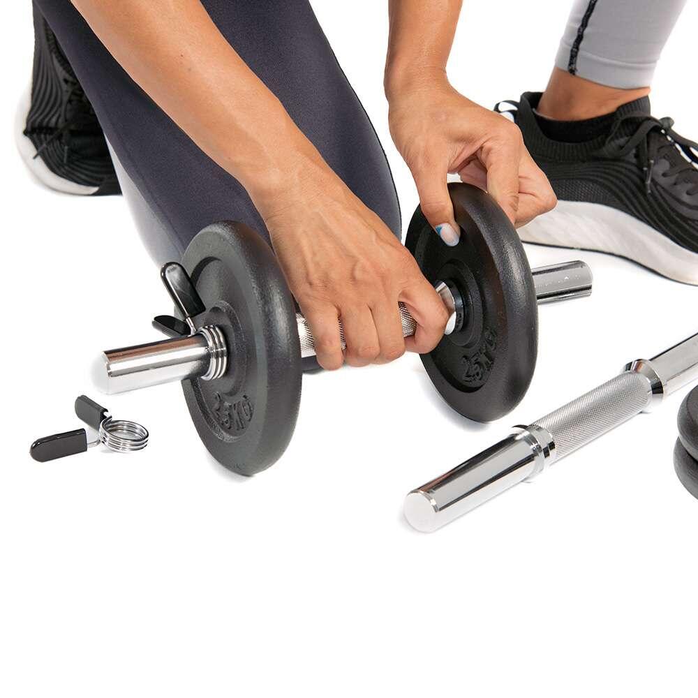 Set mancuernas home 20kg ajustable 2/7