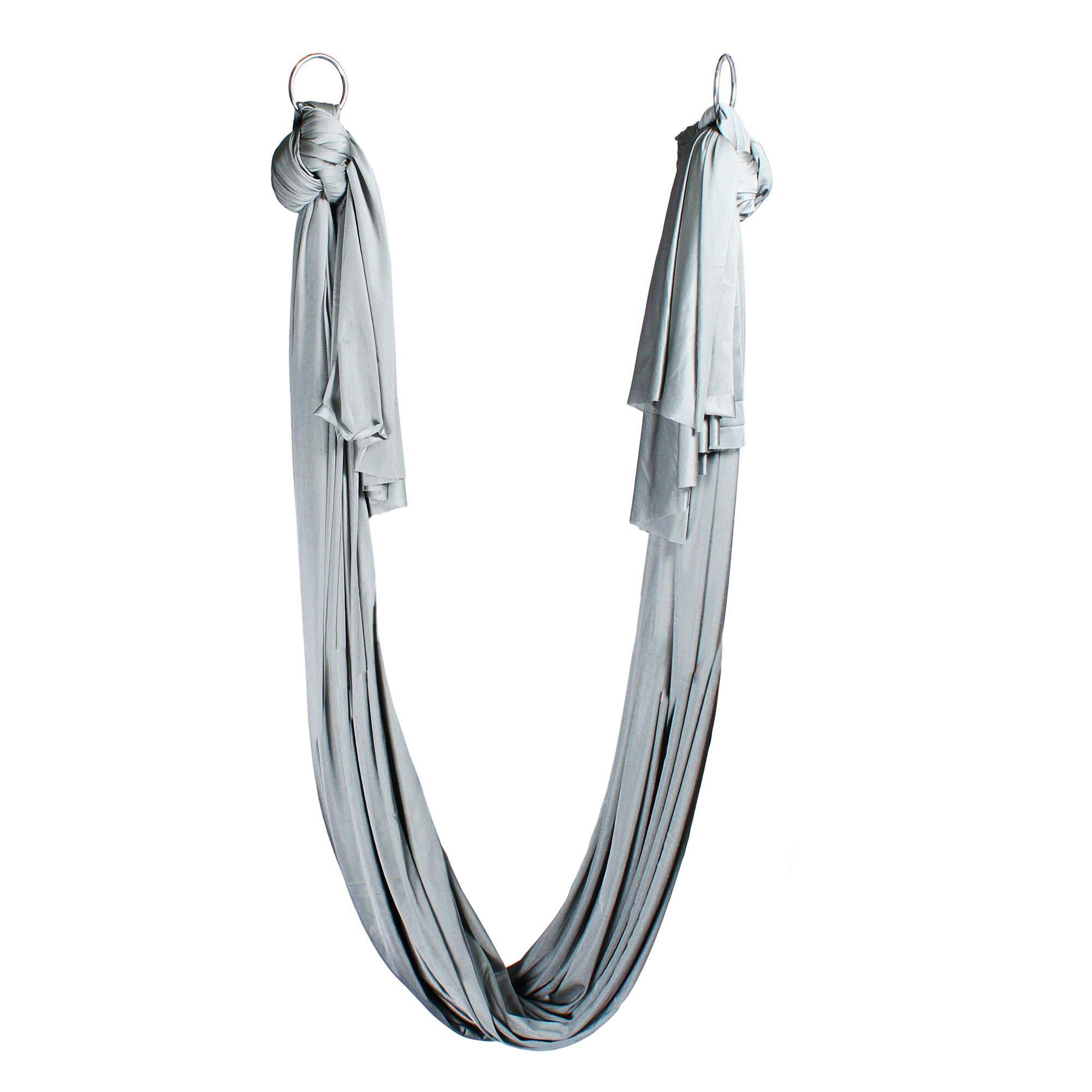 FIRETOYS Firetoys Aerial Yoga Hammock Swing - Silver