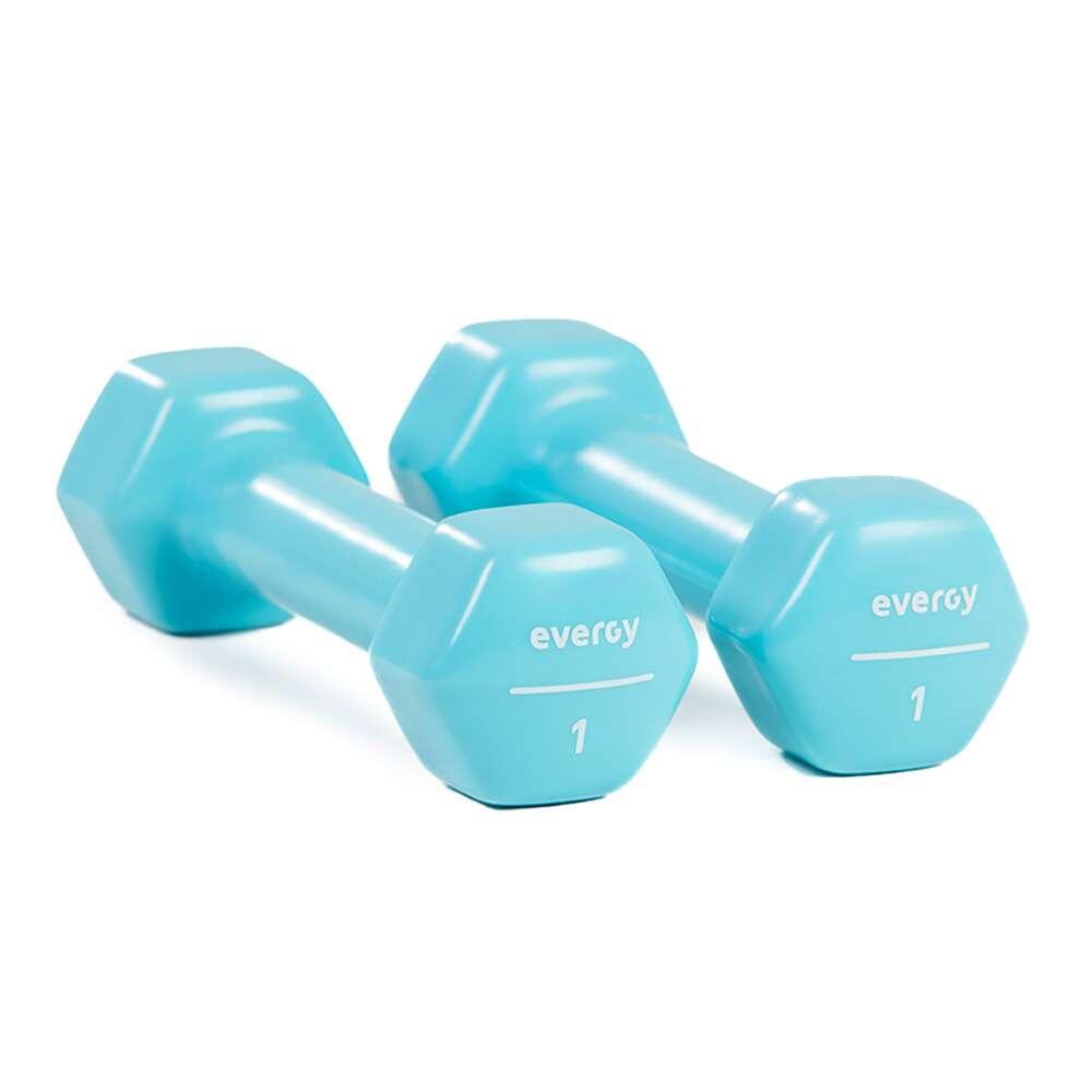 EVERGY Mancuernas Studio Evergy 1kg Home (PAR) Pesas Vinilo 1kg