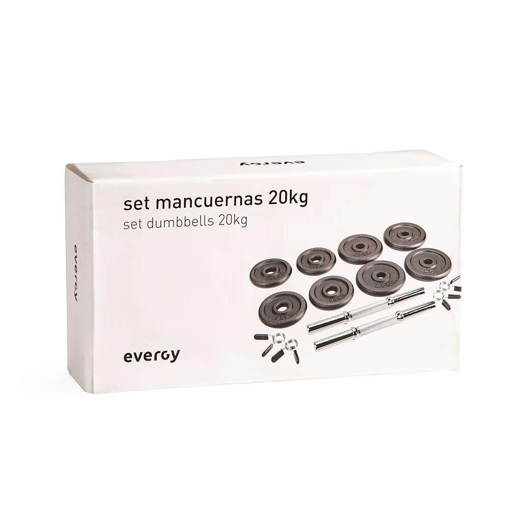 Set mancuernas home 20kg ajustable 7/7