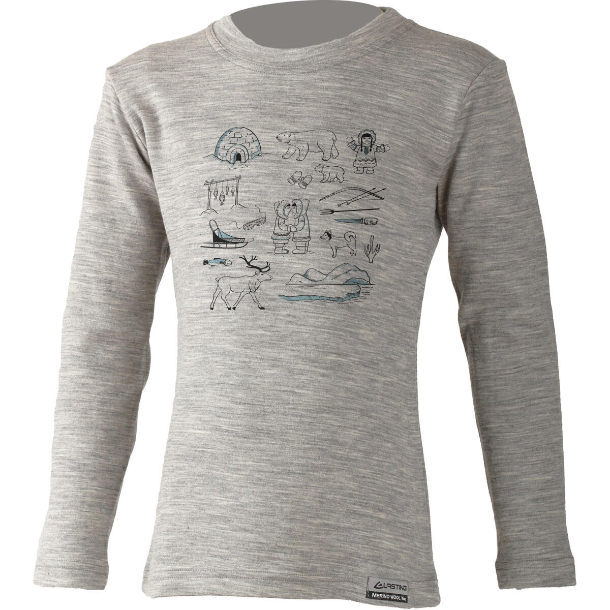 LASTING Kinder Merino T-Shirt LOTY