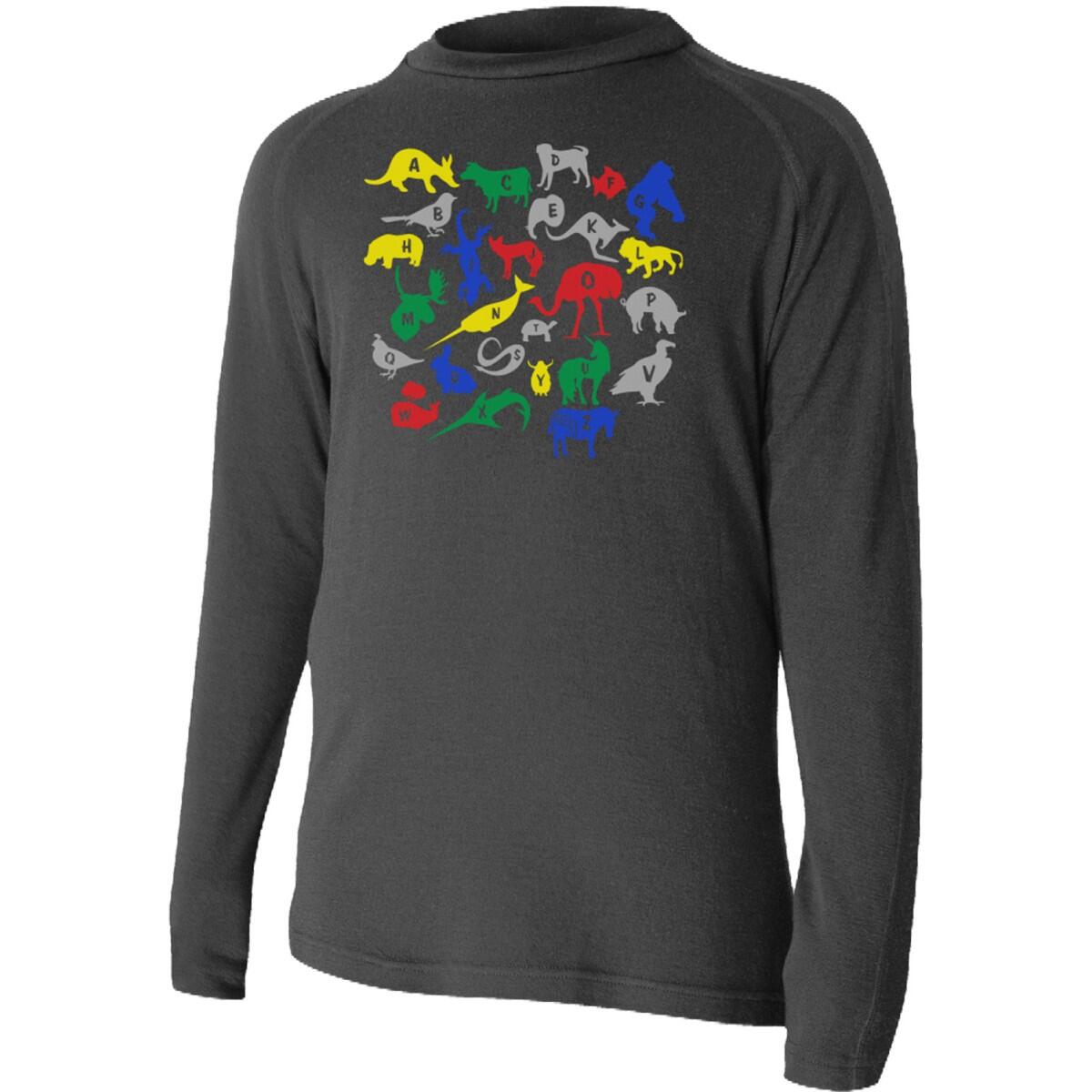LASTING Kinder Merino T-Shirt mit HARO Print
