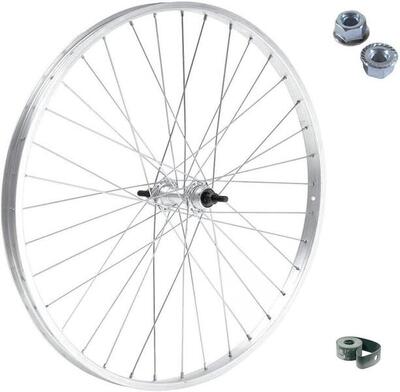 RUOTA / CERCHIO ANTERIORE 20 " X 1.75 BICI ATTACCO STANDARD + DADI E FLAP