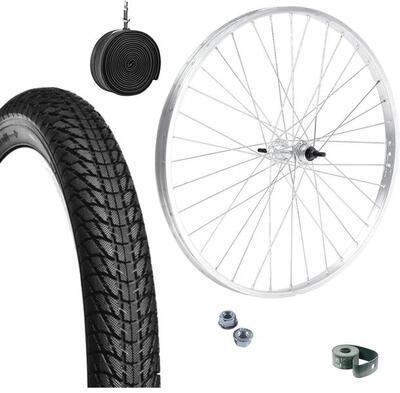 Cerchio Ruota Completa Anteriore 20" X 1.75 + Copertone + Camera Bici City Bike