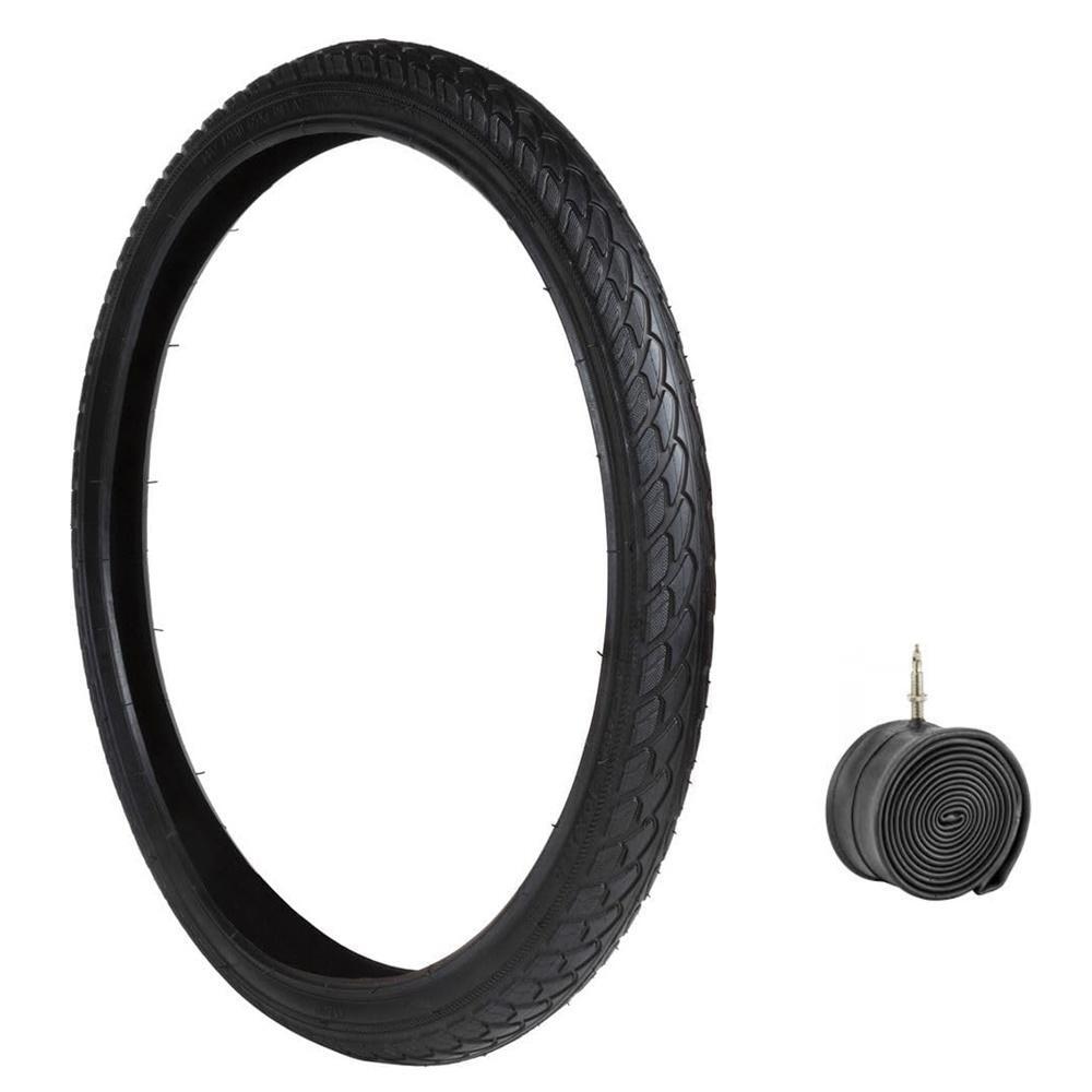 MADICKS COPERTONE 26 X 1.75 + CAMERA NERO PER BICI 26" BICICLETTA PNEUMATICO BIKE