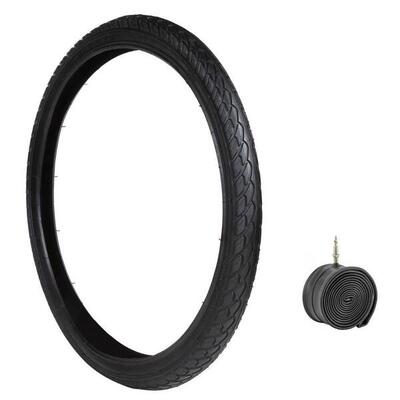 COPERTONE 26 X 1.75 + CAMERA NERO PER BICI 26" BICICLETTA PNEUMATICO BIKE