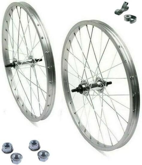 Coppia Ruota / Cerchio Anteriore + Posteriore 20 X 1.75 Bici Attacco Stand