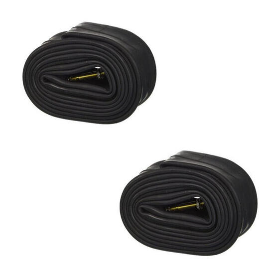 Coppia Camere D'Aria 28" X 1 -3/8 X 1-5/8 (700 X 35/43) Citybike Valvola Italia-