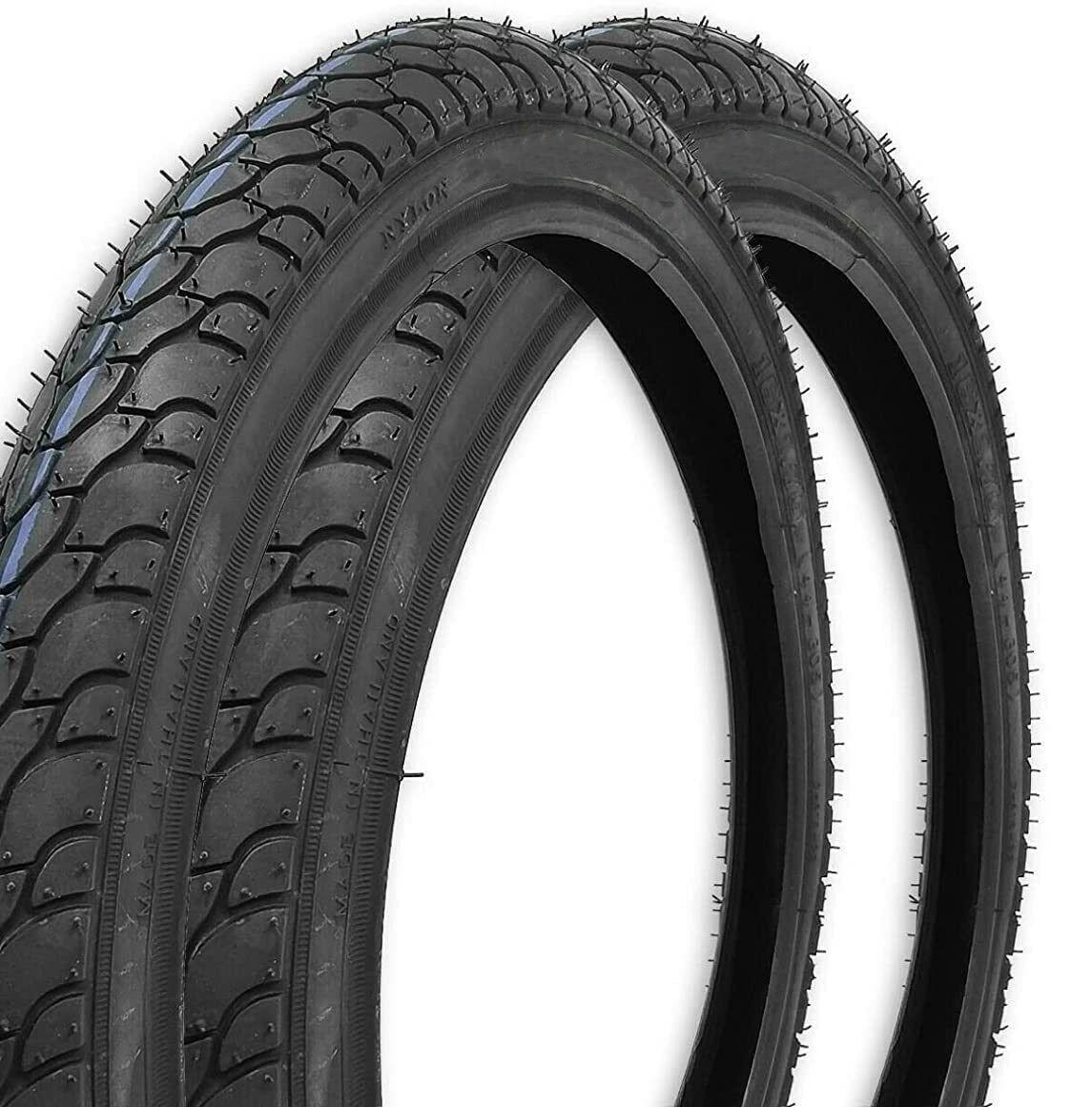 MADICKS COPPIA COPERTONE 20 X 1.75 - NERO PER BICI 20" - BICICLETTA - PNEUMATICO GOMMA