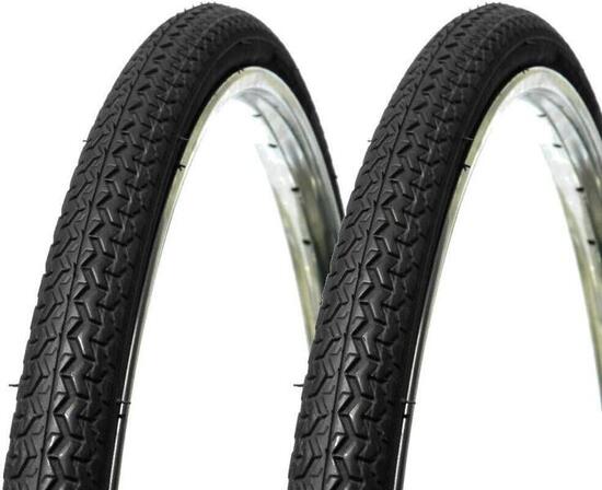 Coppia Copertoni 26 X 1 3/8 Pneumatico Per Bicicletta City Bike Olanda