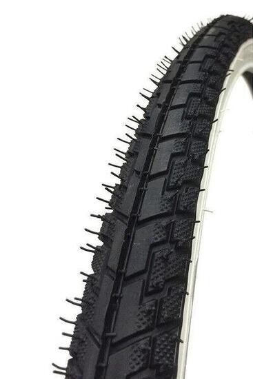 Copertone 700 X 35 C (28 5/8 3/8) Bianco/Nero Per Bici 28" Bicicletta Pneumatico