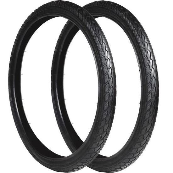 Coppia Copertone 24 X 1.75 - Nero Per Bici 24" - Bicicletta - Pneumatico