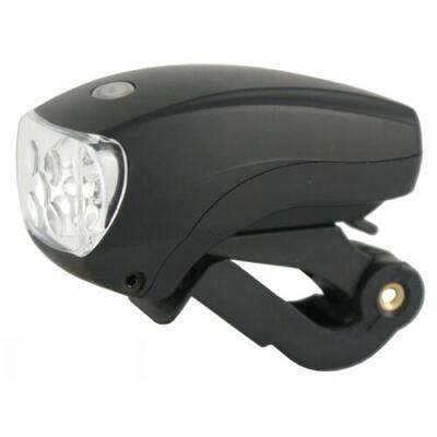 FANALINO LUCE ANTERIORE BICICLETTA LED ALTA VISIBILITÀ CON SUPPORTO UNIVERSALE