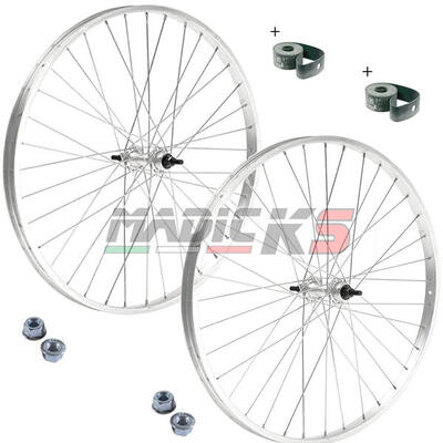 Coppia Ruota / Cerchio Anteriore + Posteriore 26 " X 1. 3 / 8 Bici Attacco Stand