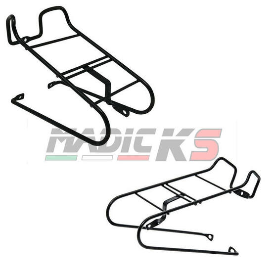 Portacesto Portapacchi Anteriore Acciaio Bici Bicicletta 26/28 City Bike 5 Kg