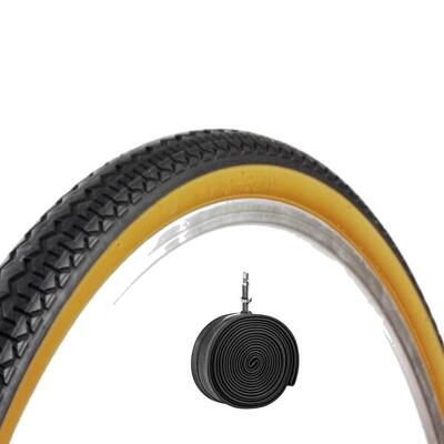 2 Copertoni + 2 Camere D'Aria 26 X 1 3/8 (37-590) Per Bicicletta - Foto 9