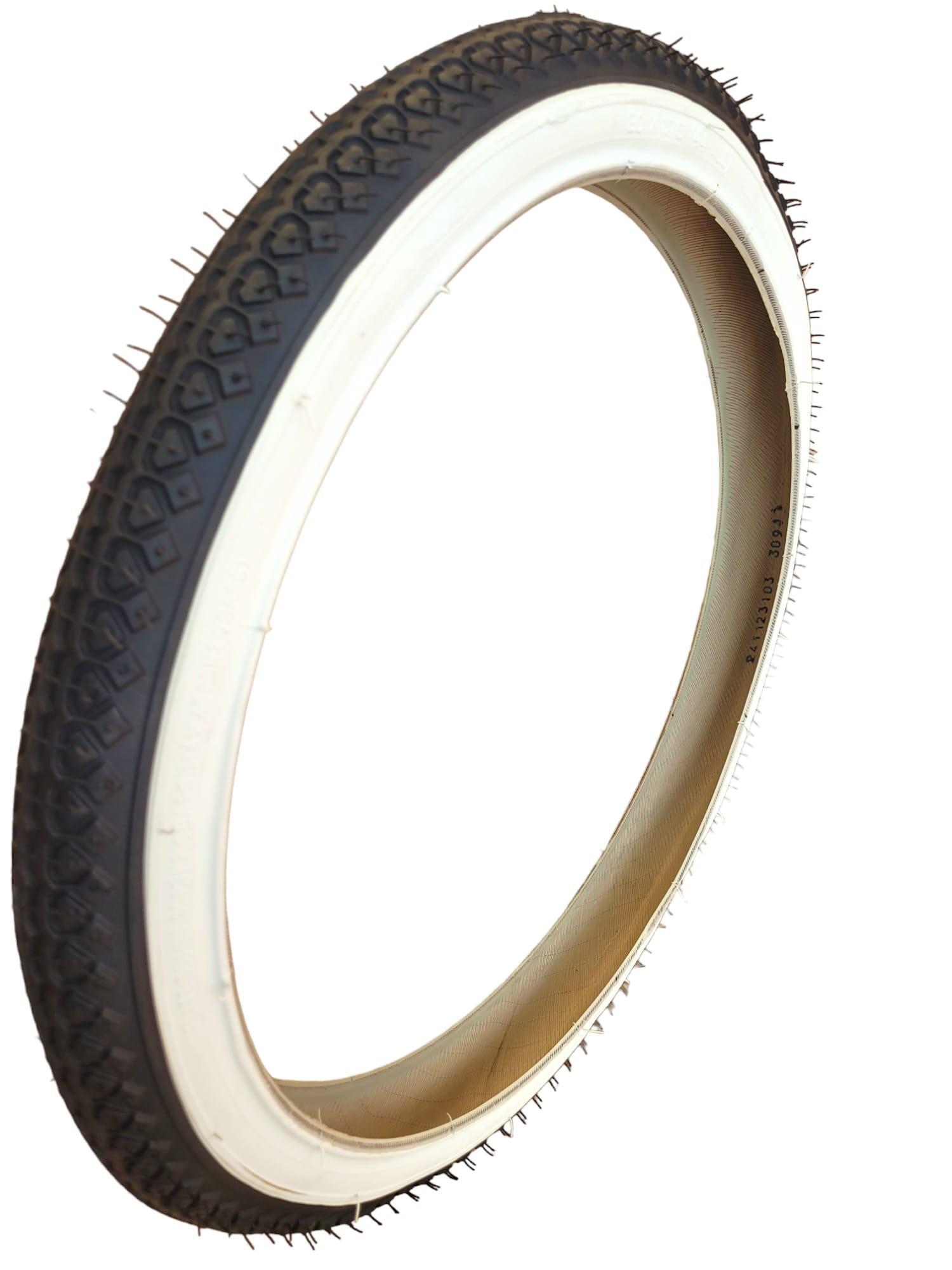 MADICKS Copertone 20 X 1.75 - Bianco /Nero Per Bici 20" - Bicicletta - Pneumatico Gomma