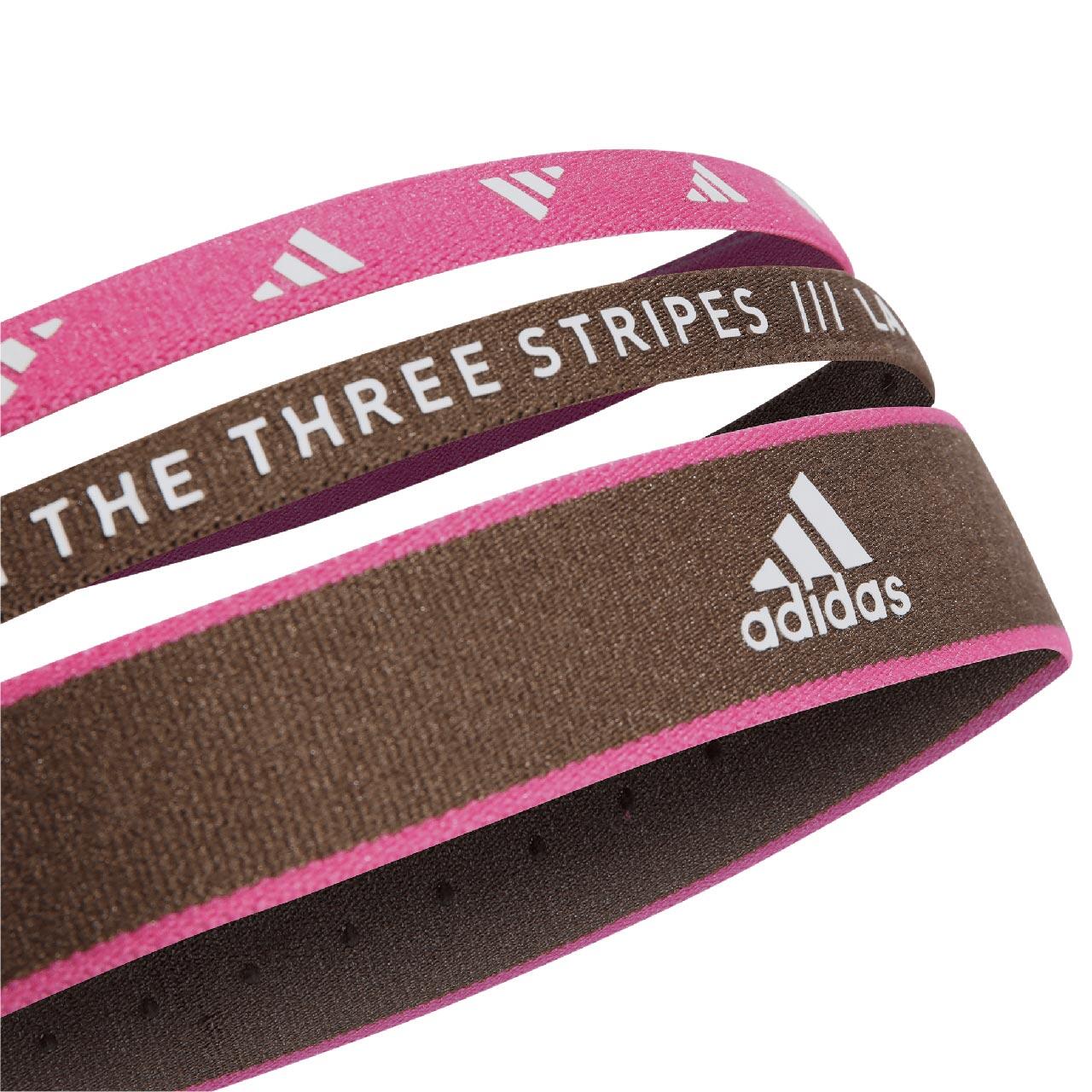 Opaski na włosy adidas Hairbands 3 szt. 2/3