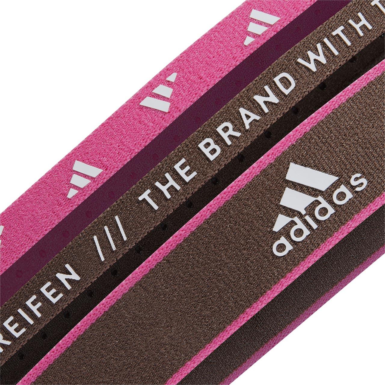 Opaski na włosy adidas Hairbands 3 szt. 3/3